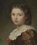 Portrait d'une jeune fille - Ludwig Knaus — vy av konstverket