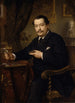 Le banquier Itzinger - Ludwig Knaus — vy av konstverket