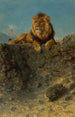 Lion trônant - Ludwig Knaus — vy av konstverket