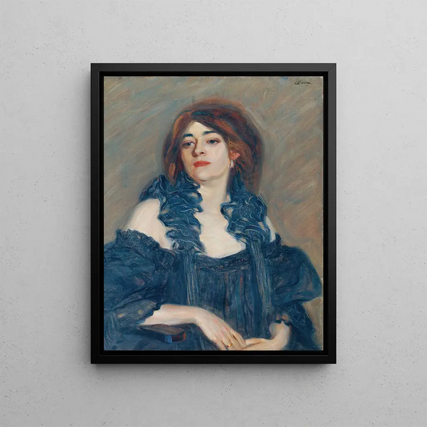 Ludwig Wieden - Damenbildnis.webp