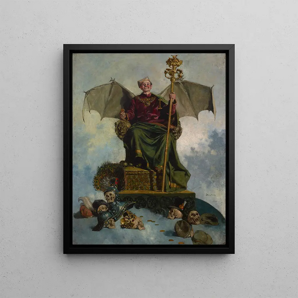Ludwik Stasiak - Allegory of Satan Lord of the World.webp