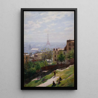 Ludwik de Laveaux - Fragment of the Panorama of Paris.webp