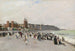 Vue de la Plage et du Casino à Dieppe - Luigi Loir — vy av konstverket