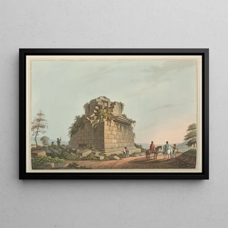 Luigi Mayer - Base of a colossal Column near Syracuse.webp