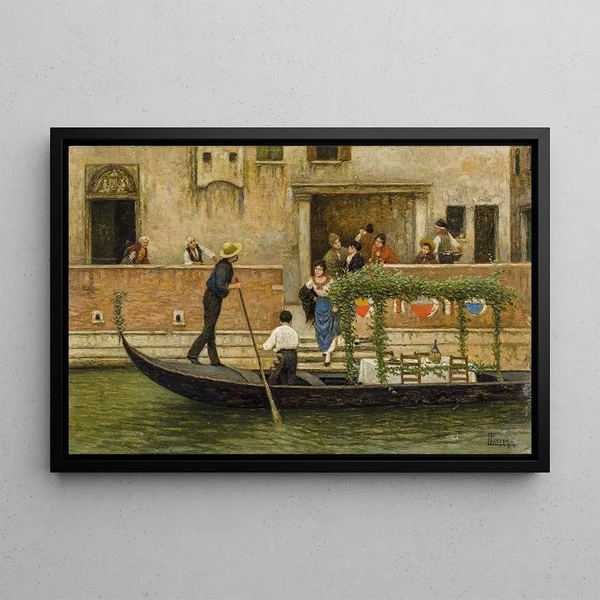 Luigi Pastega - Auf dem Weg zur Festa del Redentore.webp