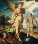 L'ange gardien - Luis Juárez — vy av konstverket