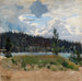 Lumière derrière les nuages - Akseli Gallen-Kallela — visat i en interiör