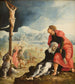 La Crucifixion - Maarten van Heemskerck — vy av konstverket