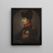 Buste de Napoléon - Maciej Topolski — inramlat konstverk på väggen