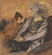 Madame Hessel och Reine Natanson på rue de Naples - Édouard Vuillard — vy av konstverket