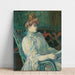 Reproduktion av målningen Madame Marthe X - Bordeaux - Henri de Toulouse-Lautrec