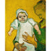 Reproduktion av målningen Madame Roulin och hennes bebis - Vincent van Gogh