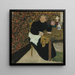 Madame Vuillard med en rosa kopp - Édouard Vuillard — inramlat konstverk på väggen