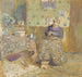 Madame Vuillard syende - Édouard Vuillard — vy av konstverket