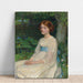 Reproduktion av målningen Mademoiselle Betty Pollock - John William Waterhouse
