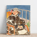 Reproduktion av målningen Mademoiselle Matisse i Skotsk Rock - Henri Matisse