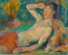 Faune s'éveillant - Magnus Enckell — vy av konstverket