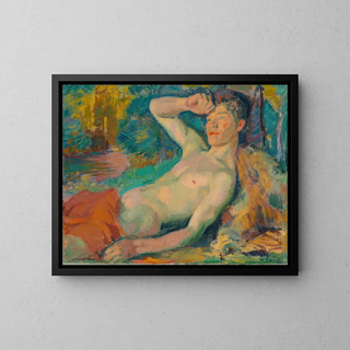 Magnus Enckell - Awakening Faun.webp