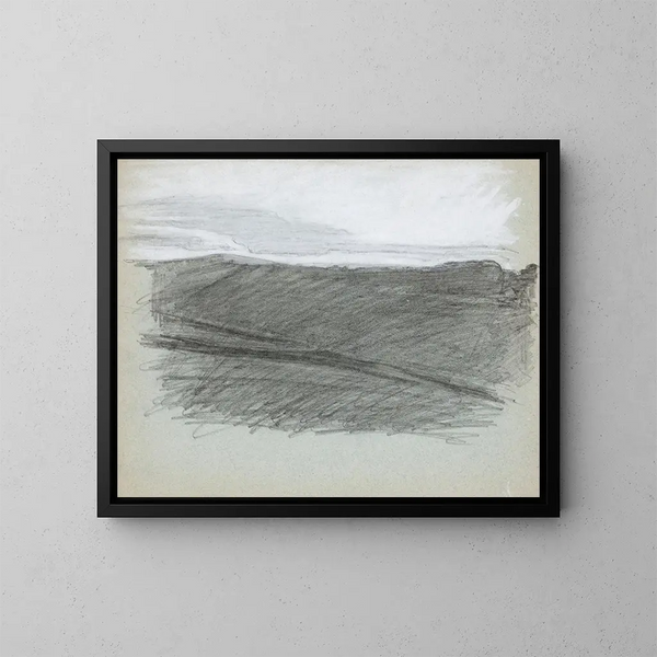 Maquette de maison - Magnus Enckell — inramlat konstverk på väggen