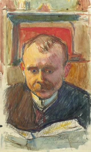 Magnus Enckell - Portrait of Edvard Richter.webp