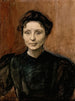 Portrait av skulptören Madeleine Jouvray - Magnus Enckell — vy av konstverket