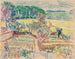 Trädgård - Magnus Enckell — vy av konstverket