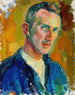 Självporträtt - Magnus Enckell — vy av konstverket