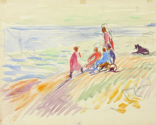 Landskapskust - Magnus Enckell — vy av konstverket