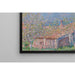 Reproduktion av målningen av trädgårdsmästarhuset i Antibes - Claude Monet