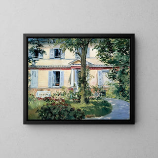 Huset i Rueil - Edouard Manet