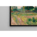 Reproduktion av målningen Hus i Essoyes - Pierre-Auguste Renoir