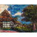 Husen på Fehmarn - Ernst Ludwig Kirchner — visat i en interiör