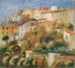 Hus på en kulle - Pierre-Auguste Renoir — vy av konstverket