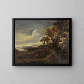 Manner Of Giuseppe Zais - Romantic Landscape.webp