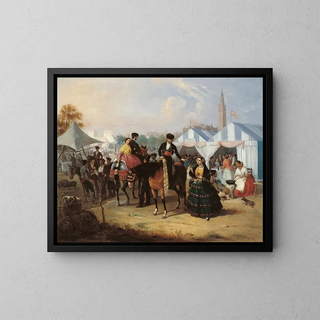 Manuel Cabral Aguado Bejarano - At the Seville Fair.webp