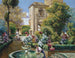 Les jardins de l'Alcazar de Séville - Manuel García y Rodríguez — vy av konstverket