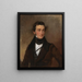 Salomon White Roberts - Manuel Joachim de França — inramlat konstverk på väggen