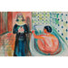 Reproduktion av målningen Marat i badet och Charlotte Corday Edvard Munch - Edvard Munch