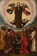 Assumption of the Virgin - Marcellus Coffermans — inramlat konstverk på väggen