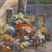 blomstermarknad i Menton, Côte d'Azur - Anna De Weert — visat i en interiör
