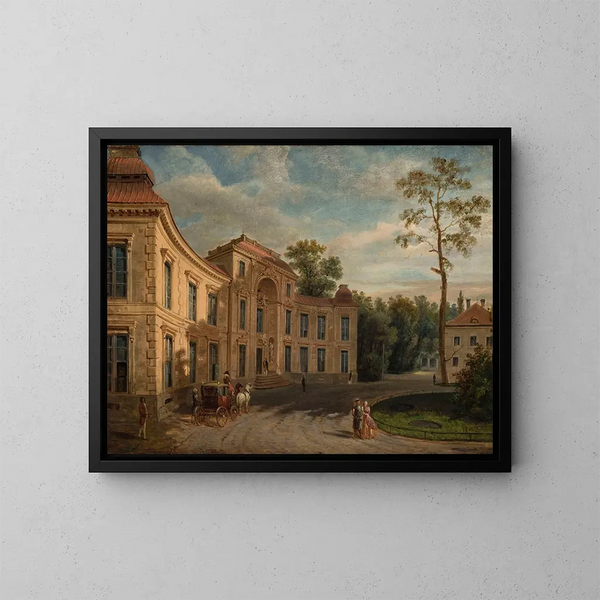 Palais Mylewicki à Łazienki - Marcin Zaleski — inramlat konstverk på väggen