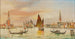 Venise dans le bassin de San Marco - Marco Grubacs — vy av konstverket