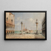 Venise Piazzetta San Marco och ön San Giorgio - Marco Grubas — inramlat konstverk på väggen