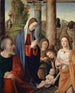 La Nativité du Christ - Marco Palmezzano — vy av konstverket
