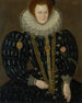 En kvinna kallad Lady Elizabeth Knightley - Marcus Gheeraerts den yngre — vy av konstverket