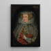 Catherine Killigrew Lady Jermyn - Marcus Gheeraerts den Yngre — inramlat konstverk på väggen