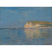 Reproduktion av målningen av ebb vid Pourville, nära Dieppe - Claude Monet