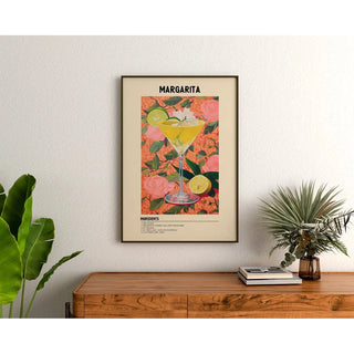 Margarita - Affiche de cocktail