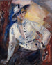 Yvonne Printemps 1894-1977 skådespelare och sångerska - Marguerite Barthélemy — vy av konstverket