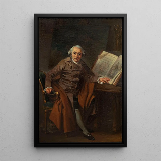 Marguerite Grard - Portrait prsum de JeanJacques Lagrene dit Portrait dun homme dans un manteau crois.webp